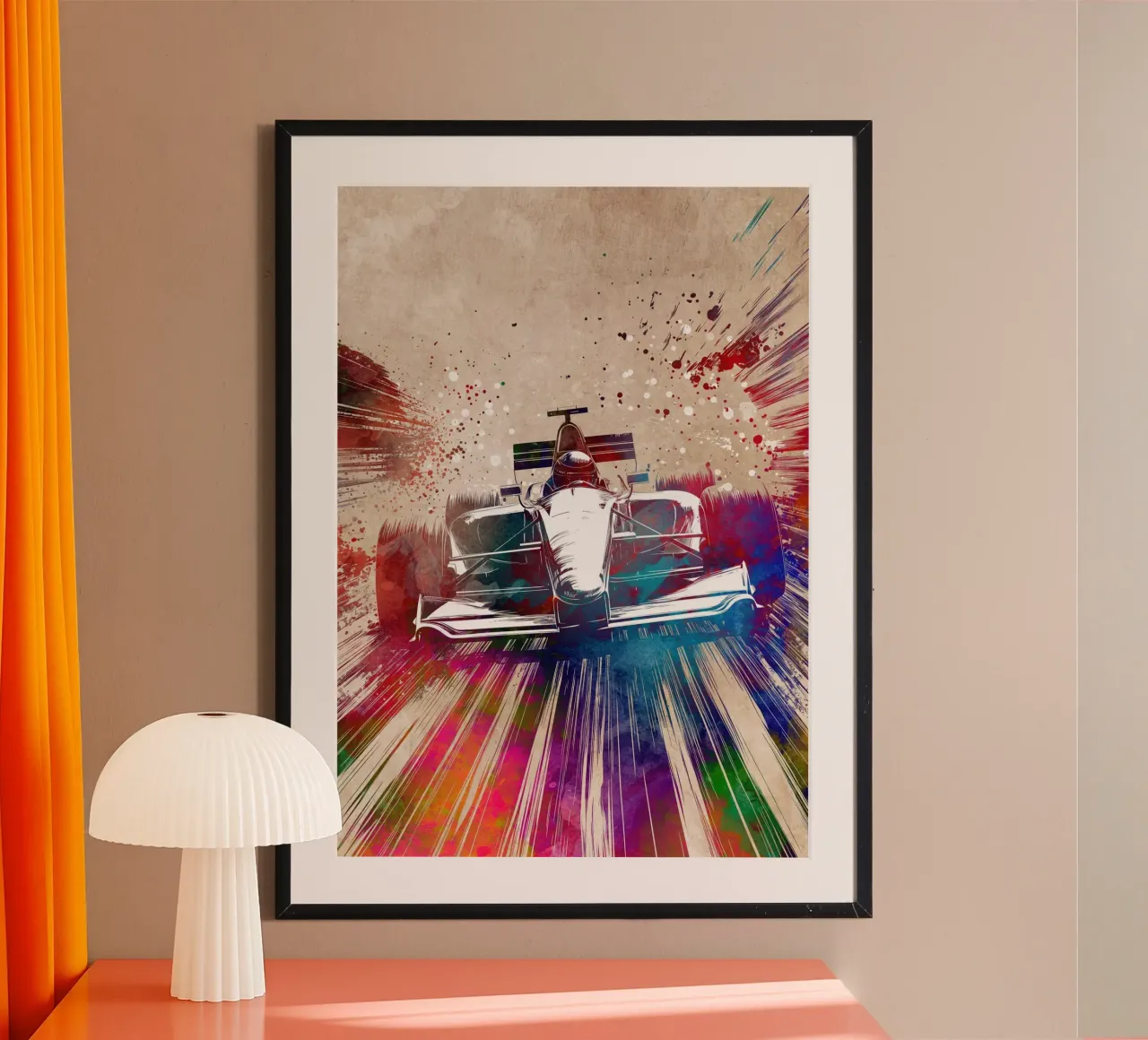 Autos Rennsport Kunst Poster von SPORT
