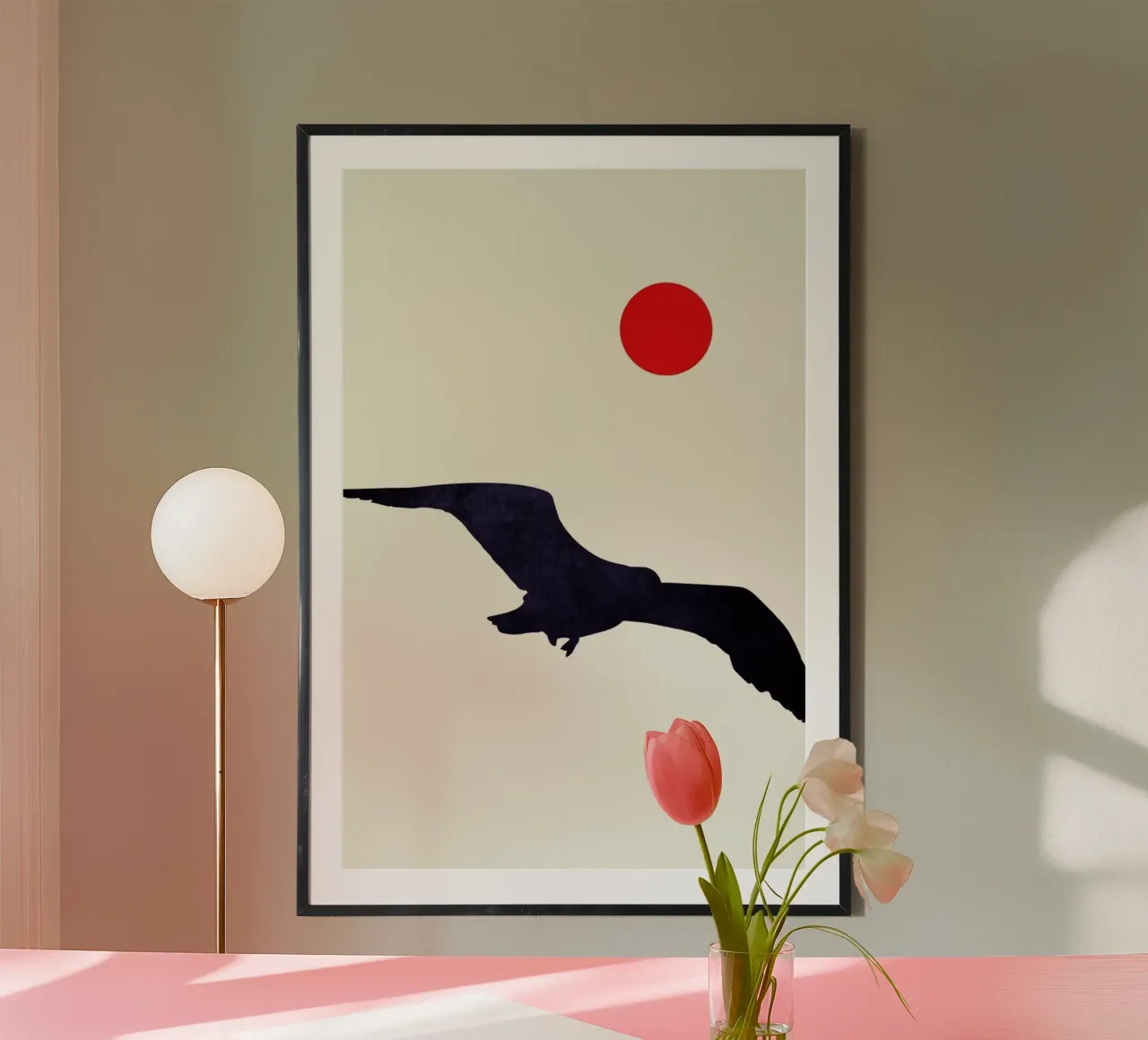 Seagull Poster von Kubistika
