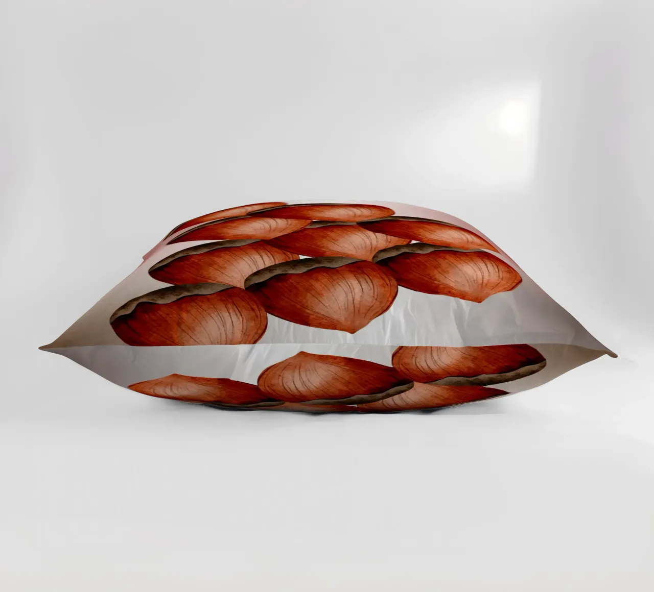 Nocciola 3D art - Taccuino minimalista cuscino da StrindesignStudio