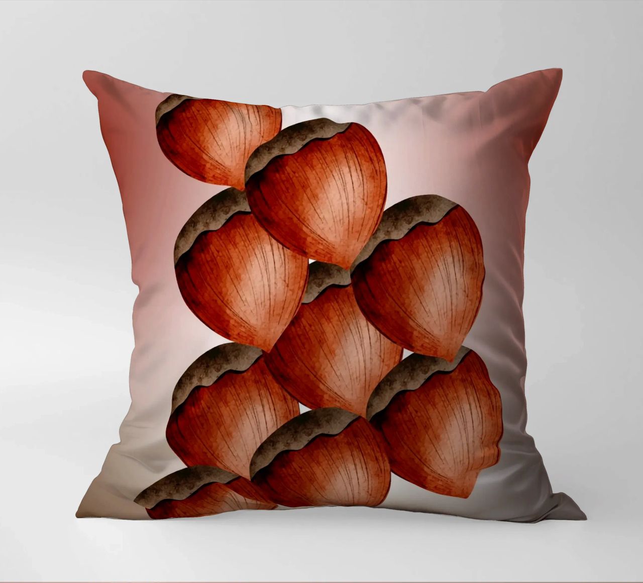 Nocciola 3D art - Taccuino minimalista cuscino da nsbdesign