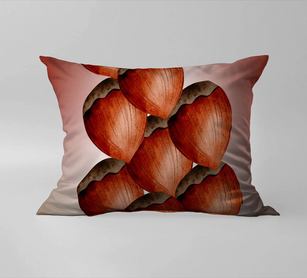Nocciola 3D art - Taccuino minimalista cuscino da nsbdesign