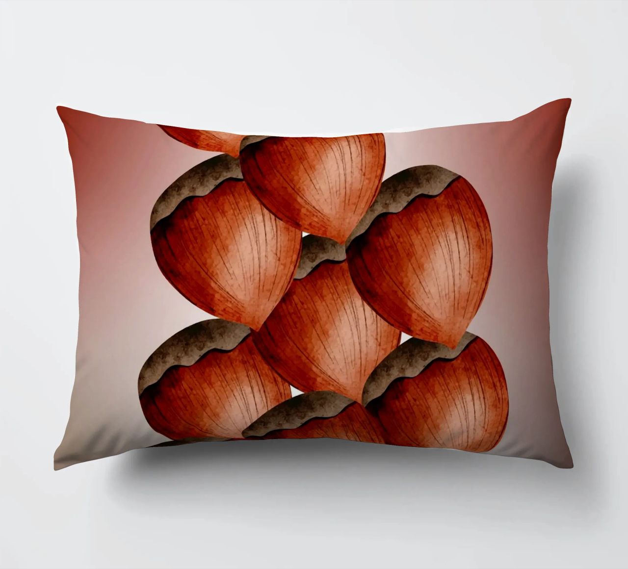 Nocciola 3D art - Taccuino minimalista cuscino da nsbdesign