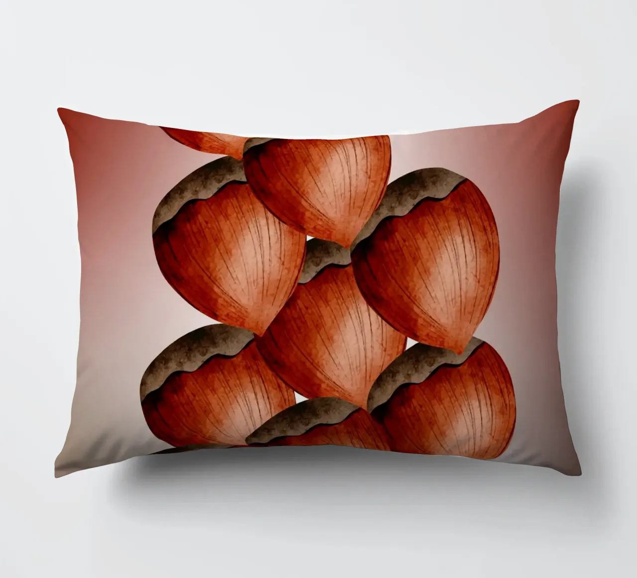 Nocciola 3D art - Taccuino minimalista cuscino da StrindesignStudio