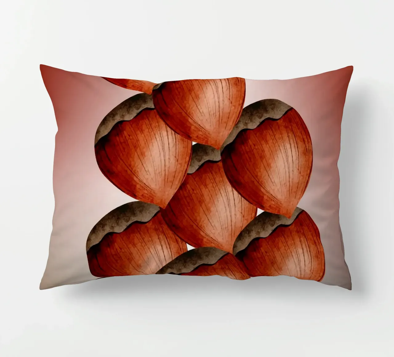 Nocciola 3D art - Taccuino minimalista cuscino da StrindesignStudio