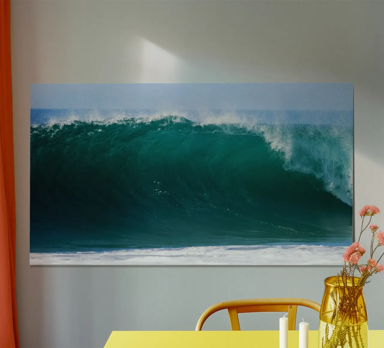 Smaragdpause Poster von PhotoVibe Decor