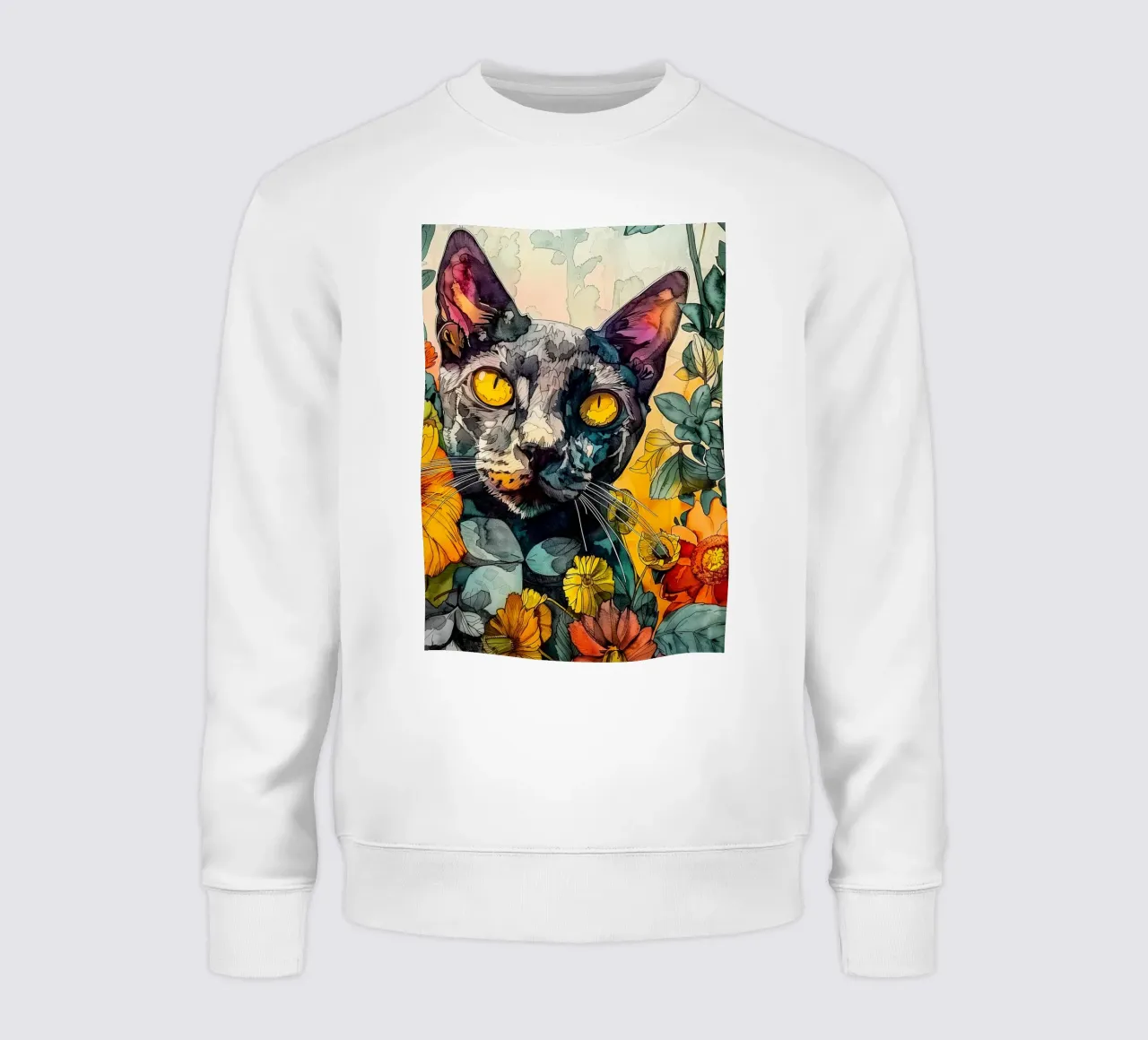 Cat Philippe felpa da Lionmixart