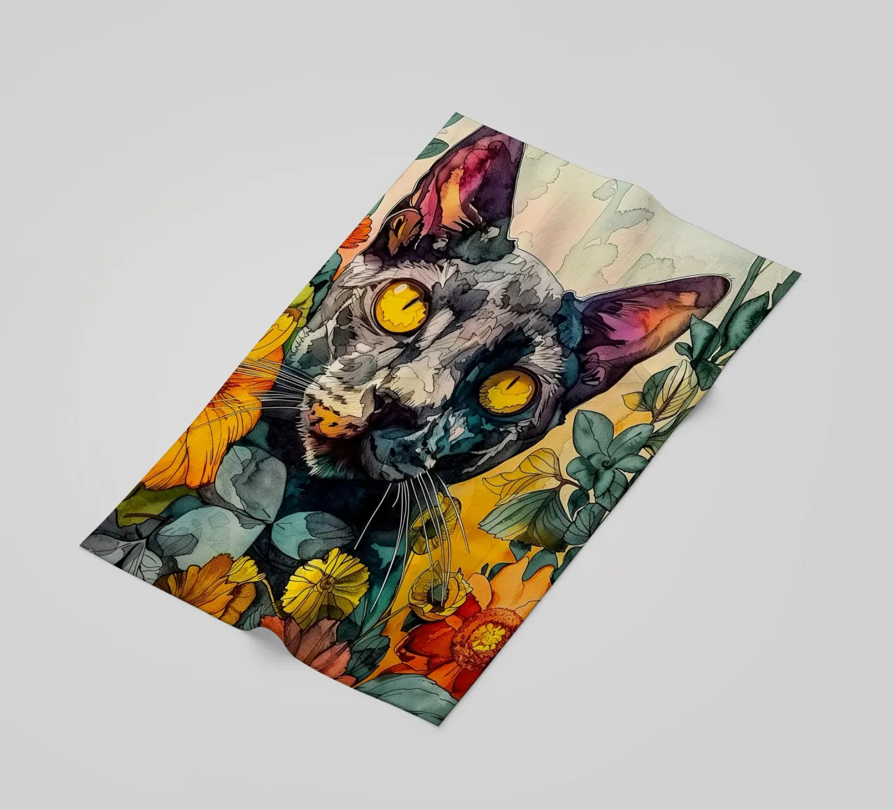 Cat Philippe telo mare da Lionmixart