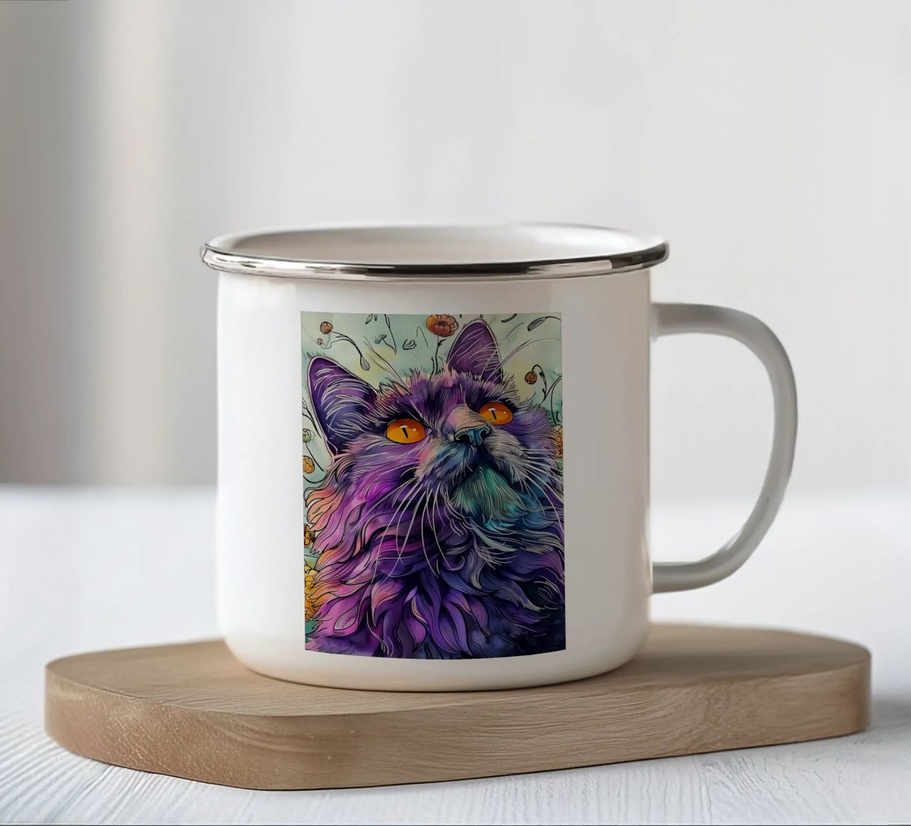 Vernice per guance tazza in smalto da Lionmixart