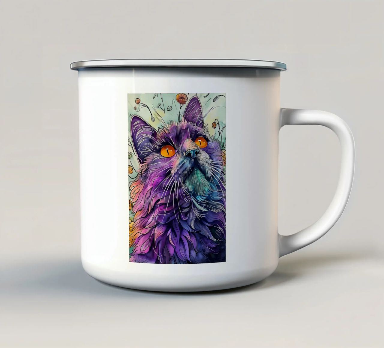 Vernice per guance tazza in smalto da Lionmixart