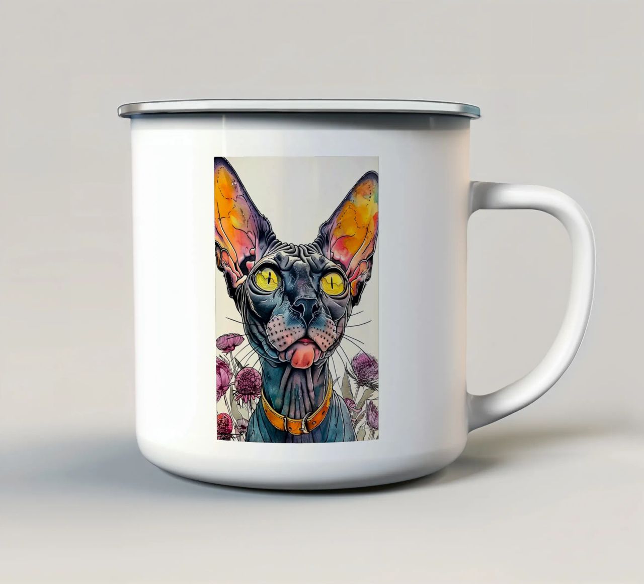 Vernice Tobi tazza in smalto da Lionmixart
