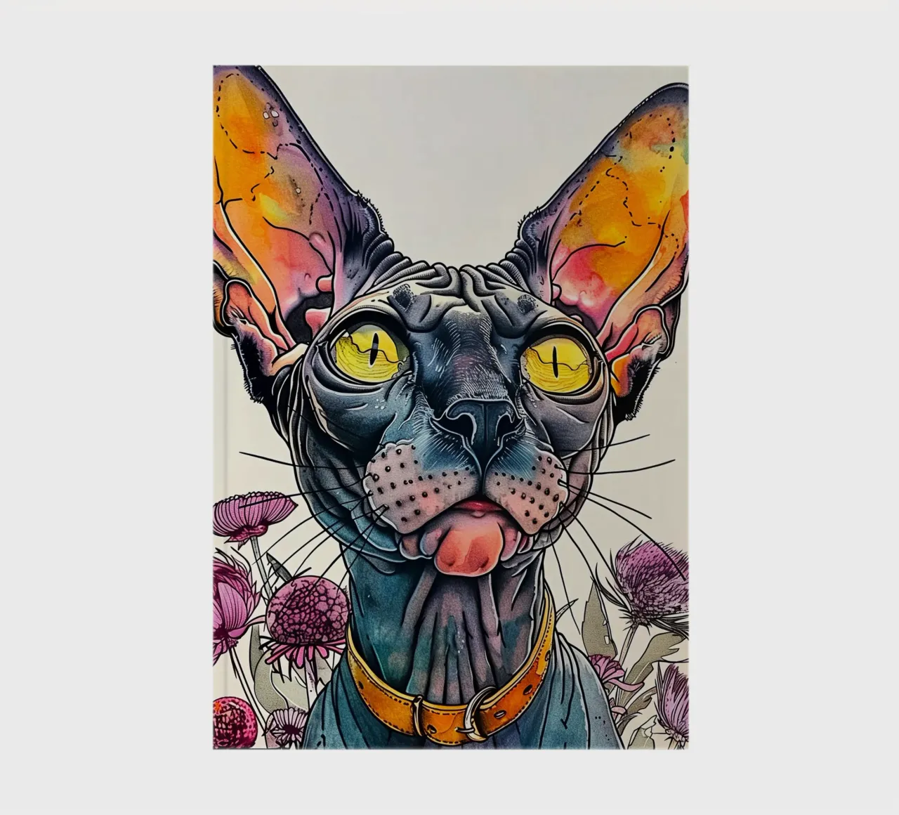 Tobi paint notebook by Lionmixart