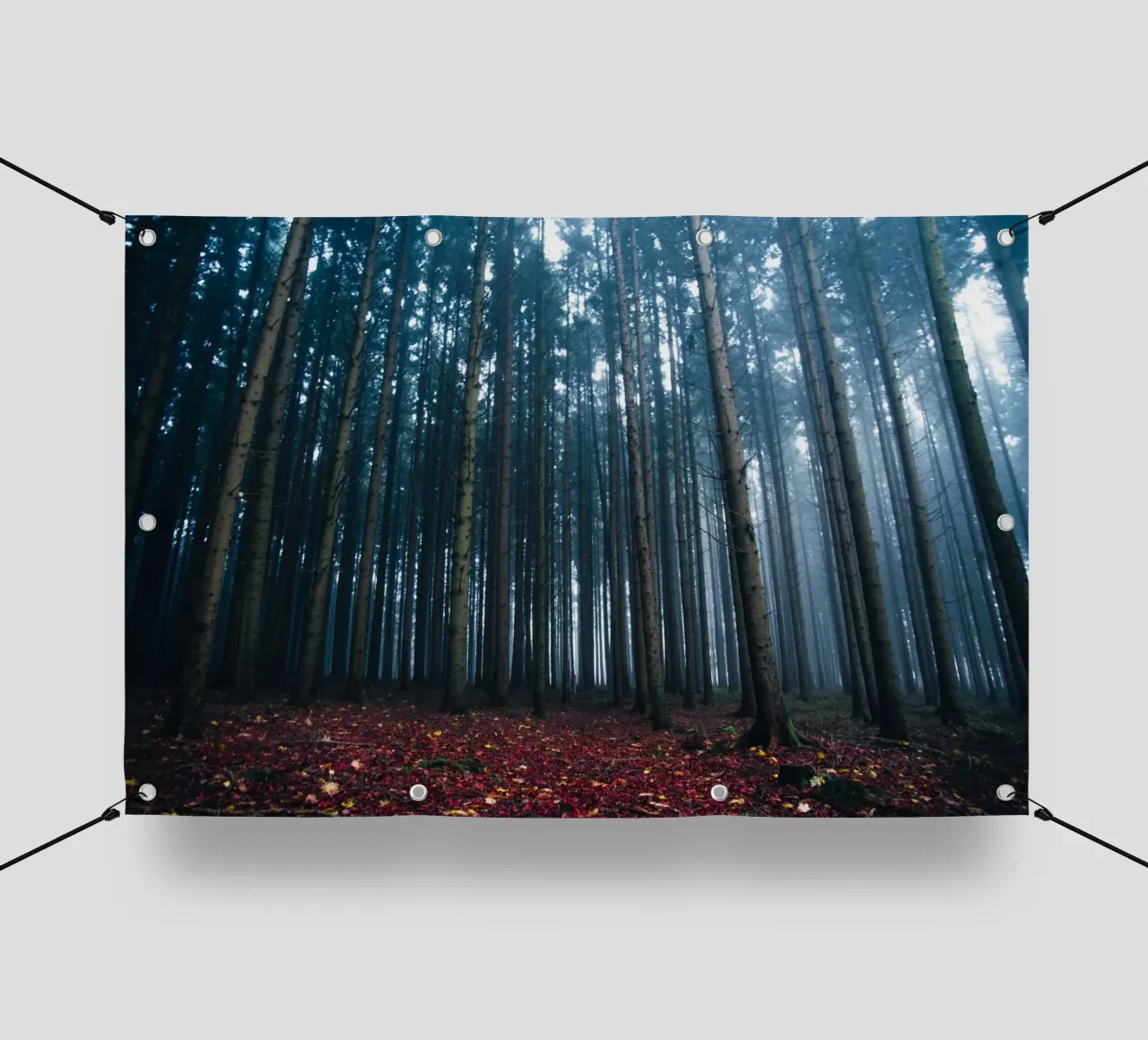 Sussurri attraverso i pini telo in pvc da PhotoVibe Decor