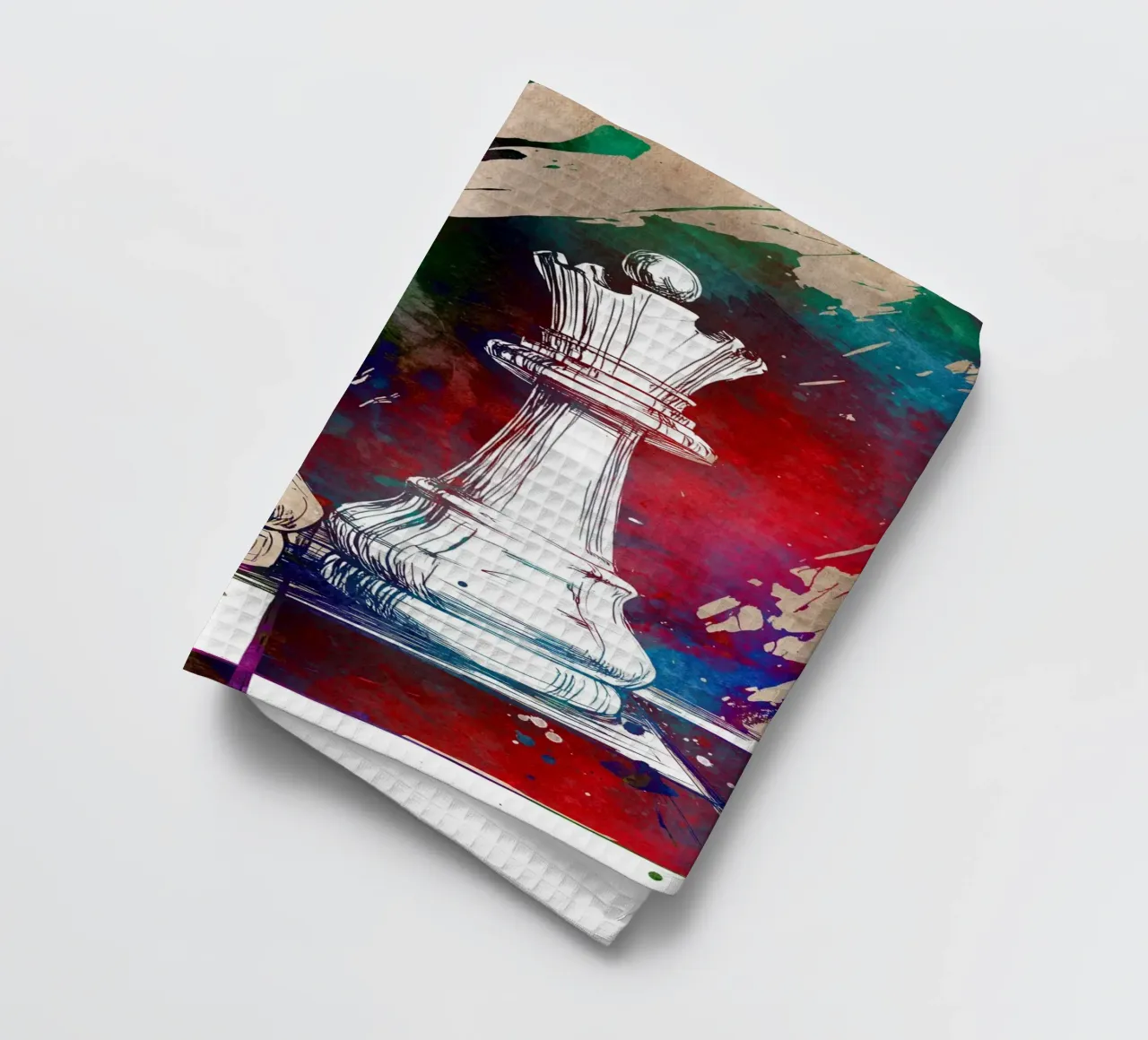 Art du sport des échecs torchon de SPORT