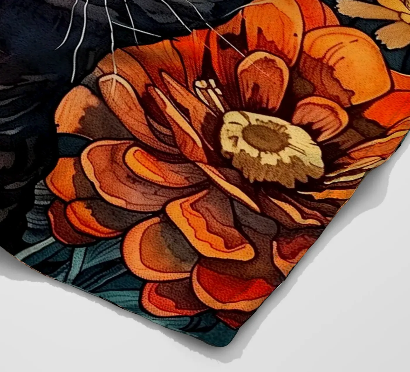 Paint Simba plaid polaire de Lionmixart