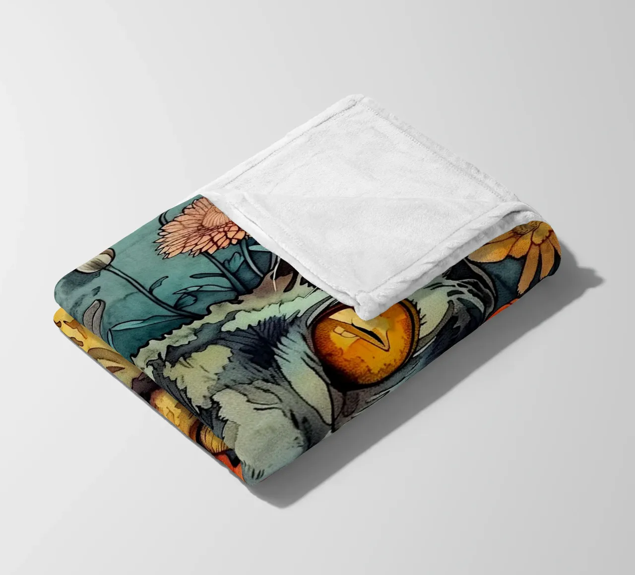 Dipingere Simba coperta in pile da Lionmixart