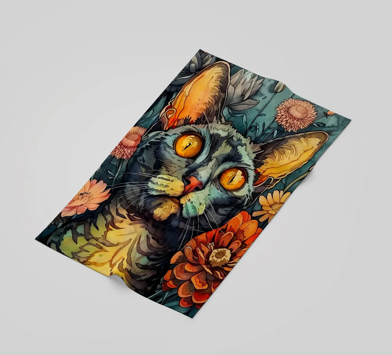 Dipingere Simba telo mare da Lionmixart