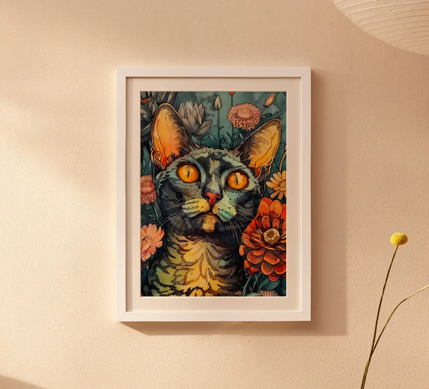 Paint Simba poster da Lionmixart