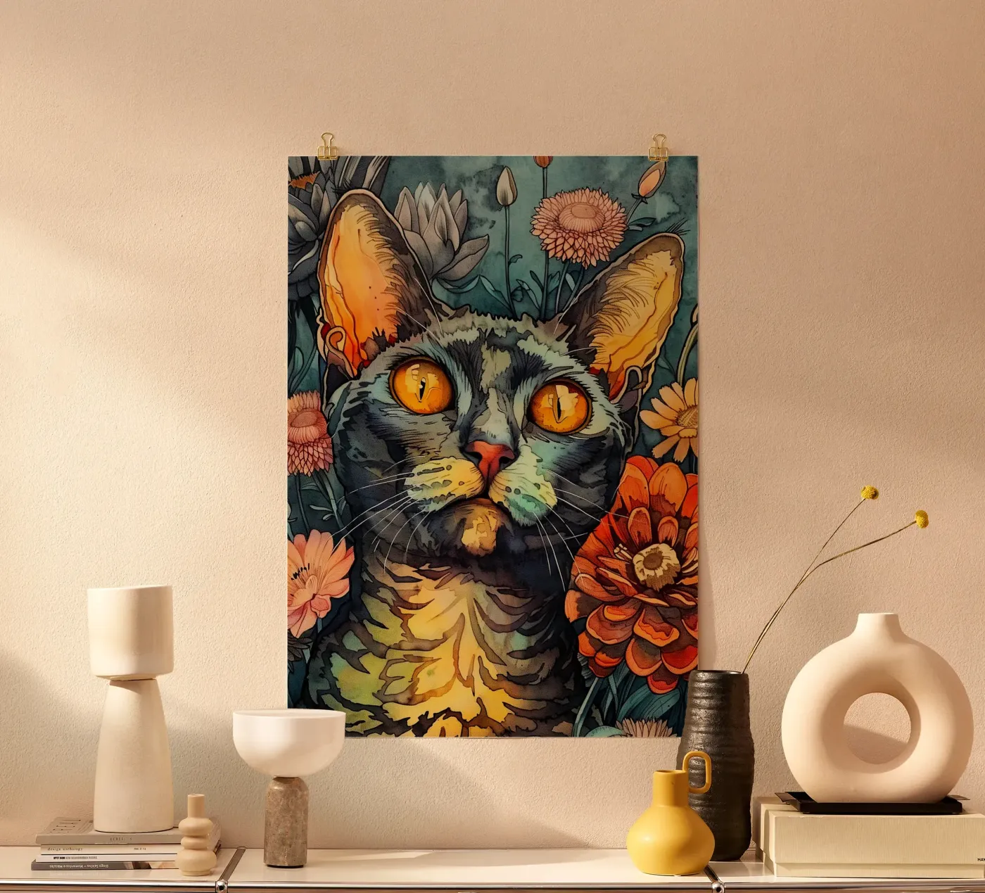 Paint Simba poster da Lionmixart