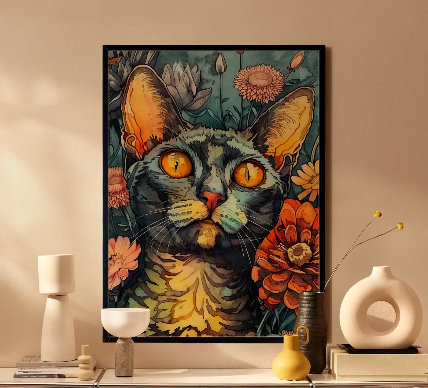 Paint Simba poster da Lionmixart