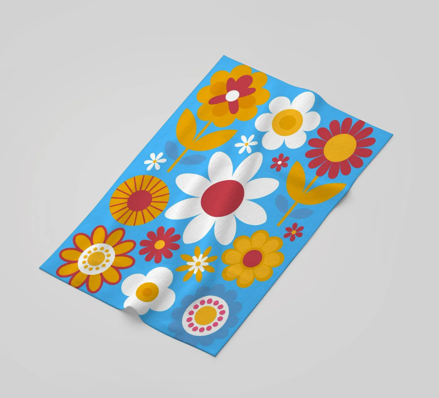 Fiore Pettern telo mare da FLOWER PLACE SHOP