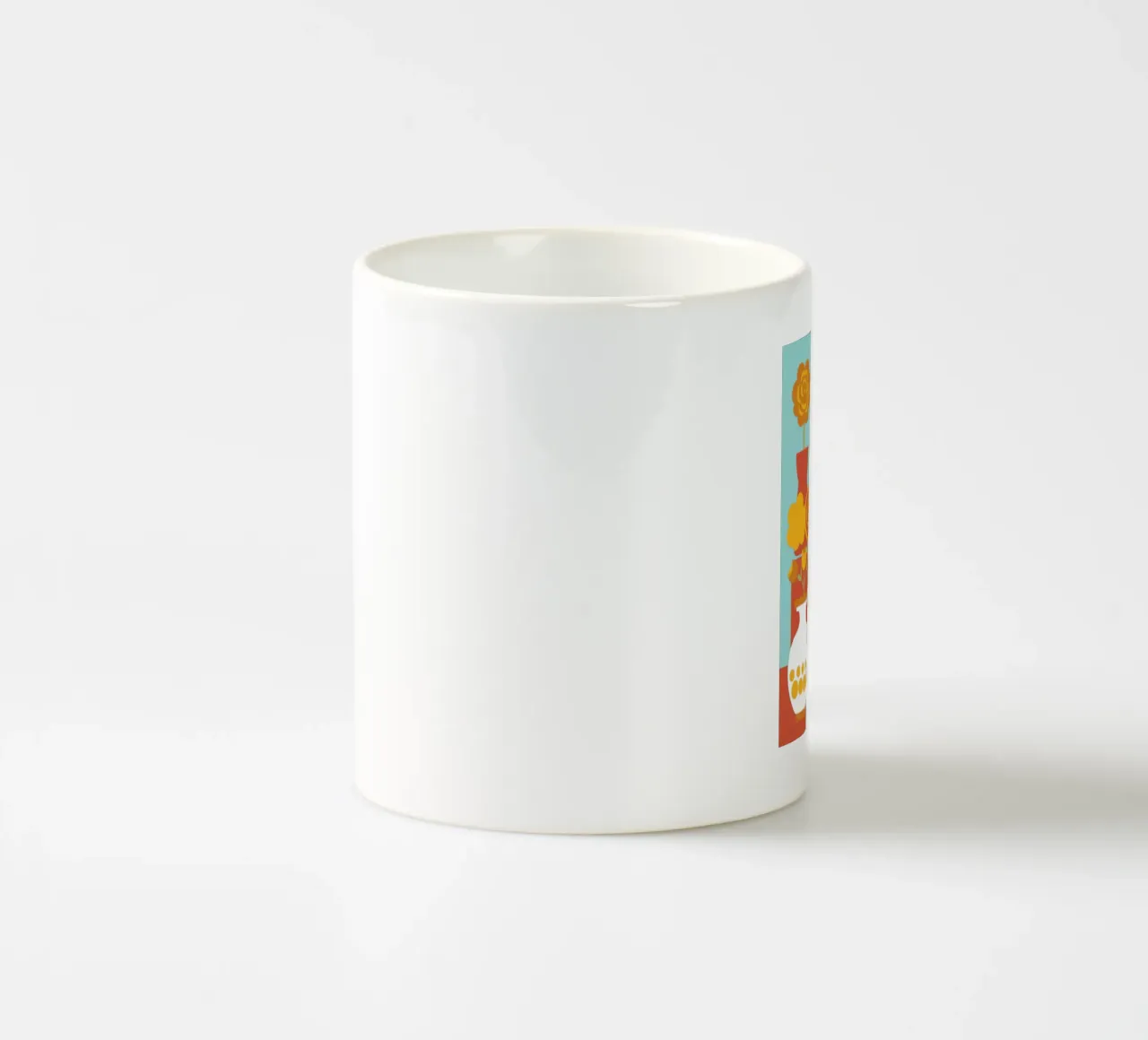 Decorazione con vaso di fiori tazza in ceramica da FLOWER PLACE SHOP