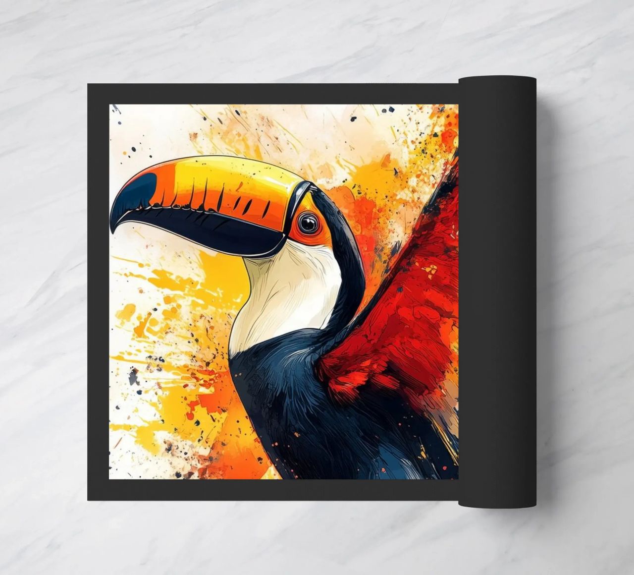 Toucan bird art zerbino da Lionmixart