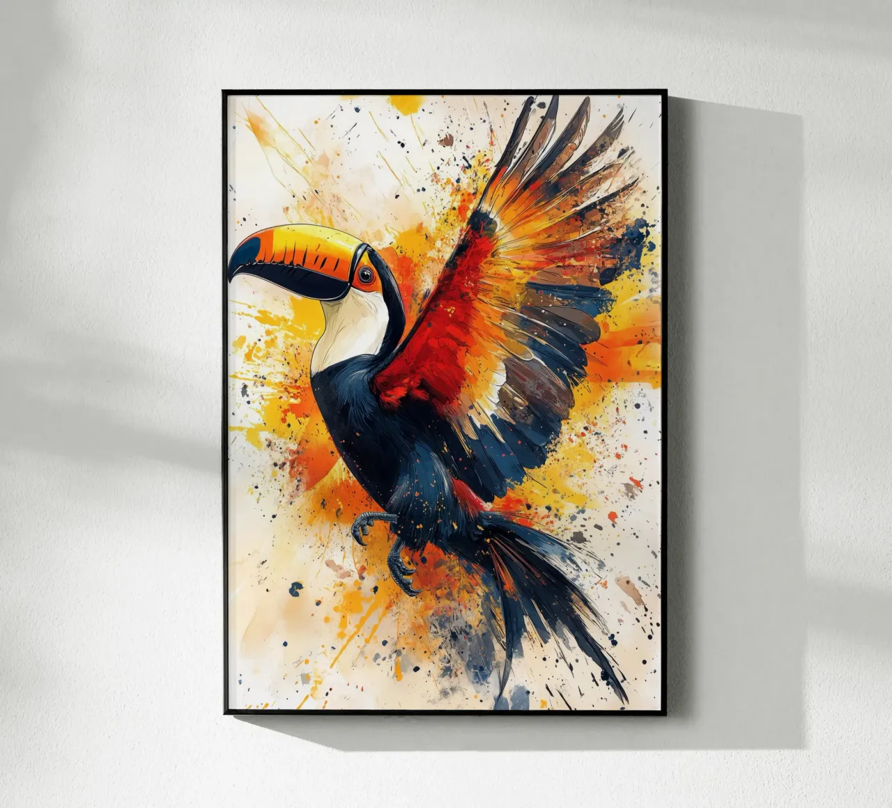 Toucan bird art plexiglass da Lionmixart