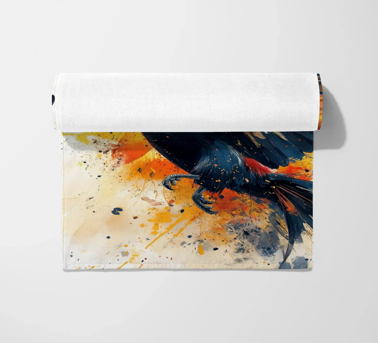 Toucan bird art telo mare da Lionmixart