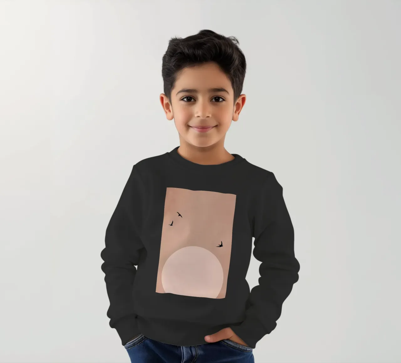 The Beauty Of Life kids sweatshirt by Kubistika