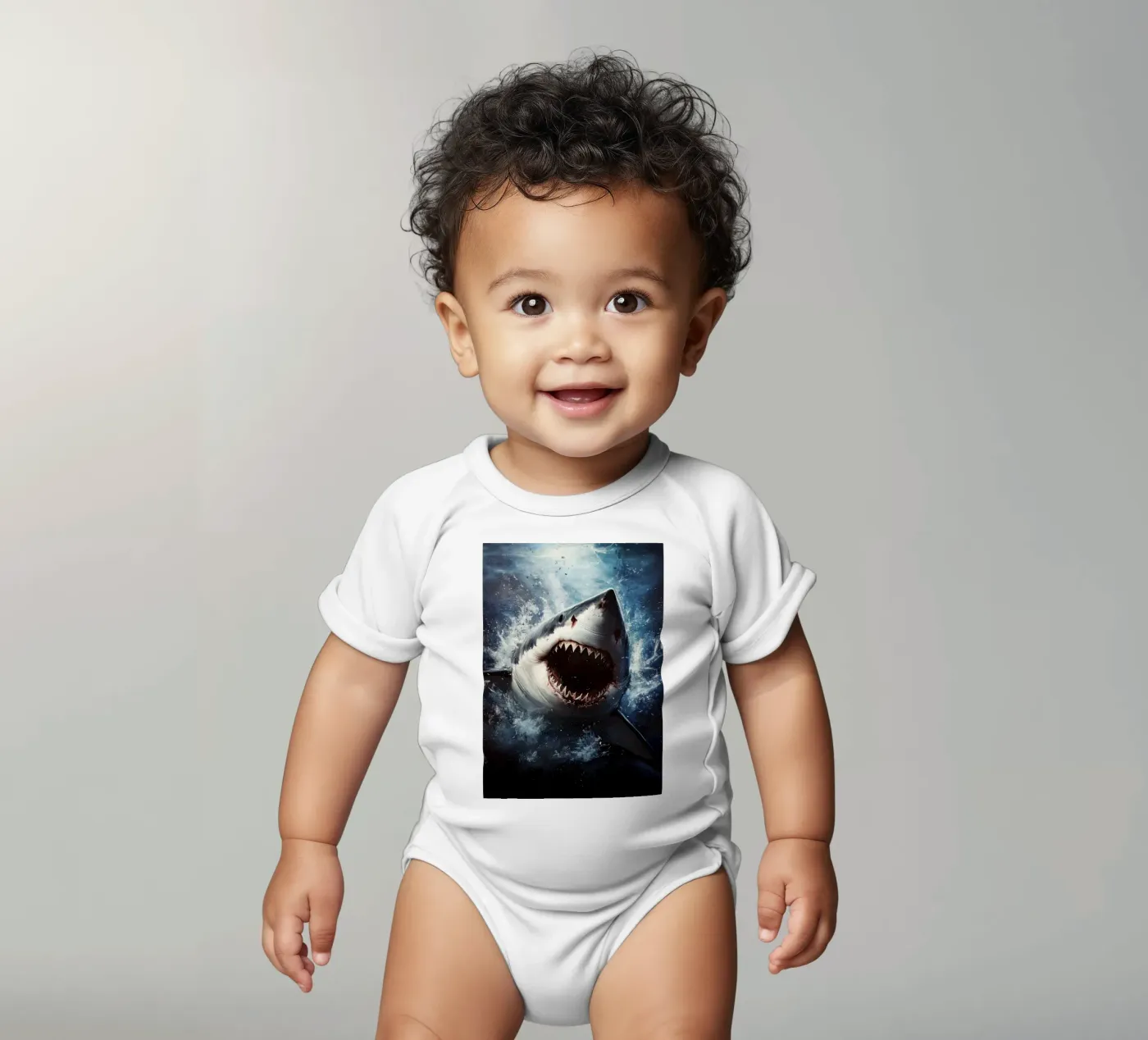 Requin body bébé de Lionmixart