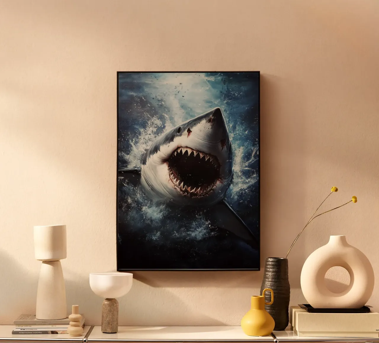 Squalo plexiglass da Lionmixart