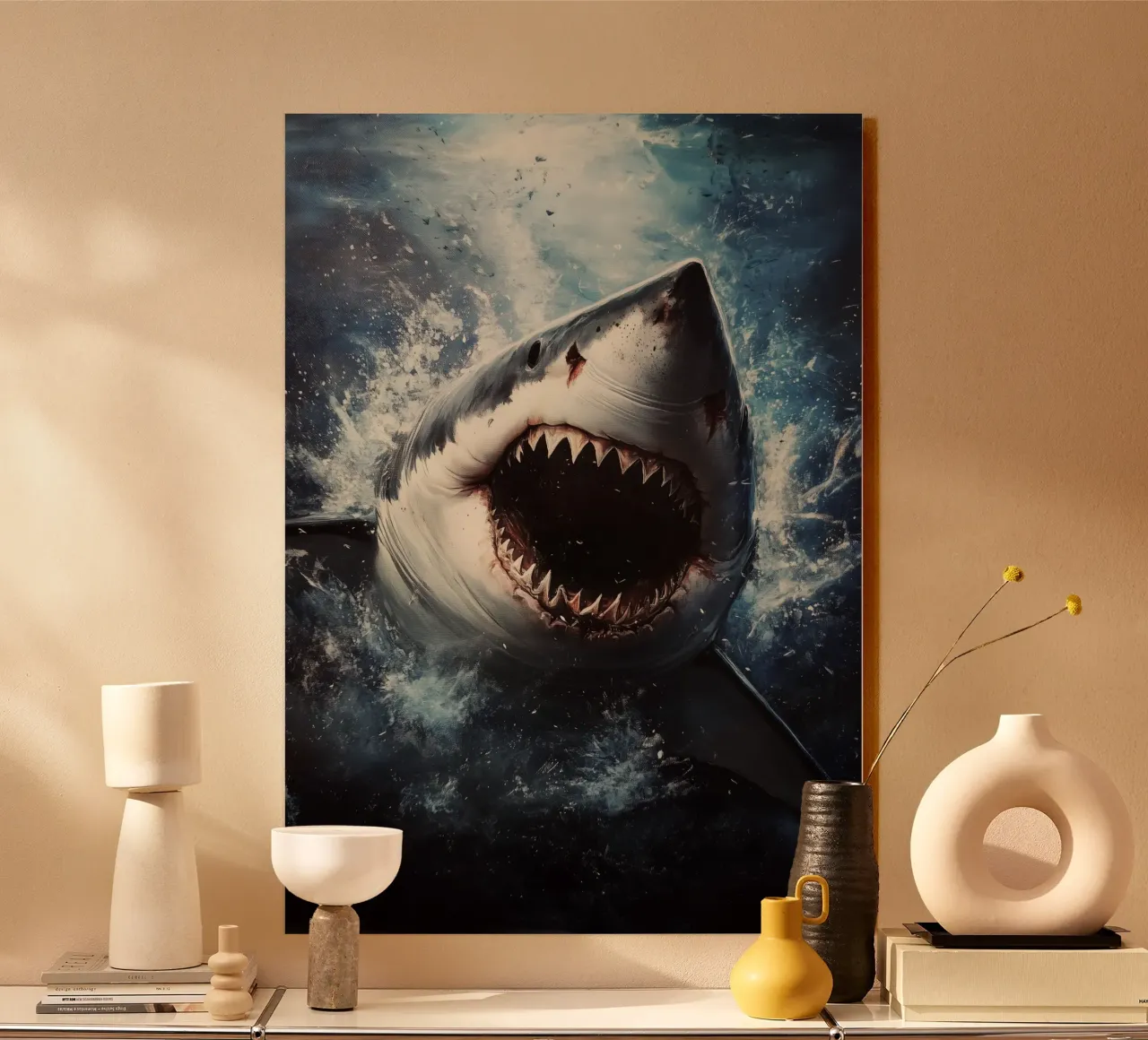 Squalo plexiglass da Lionmixart