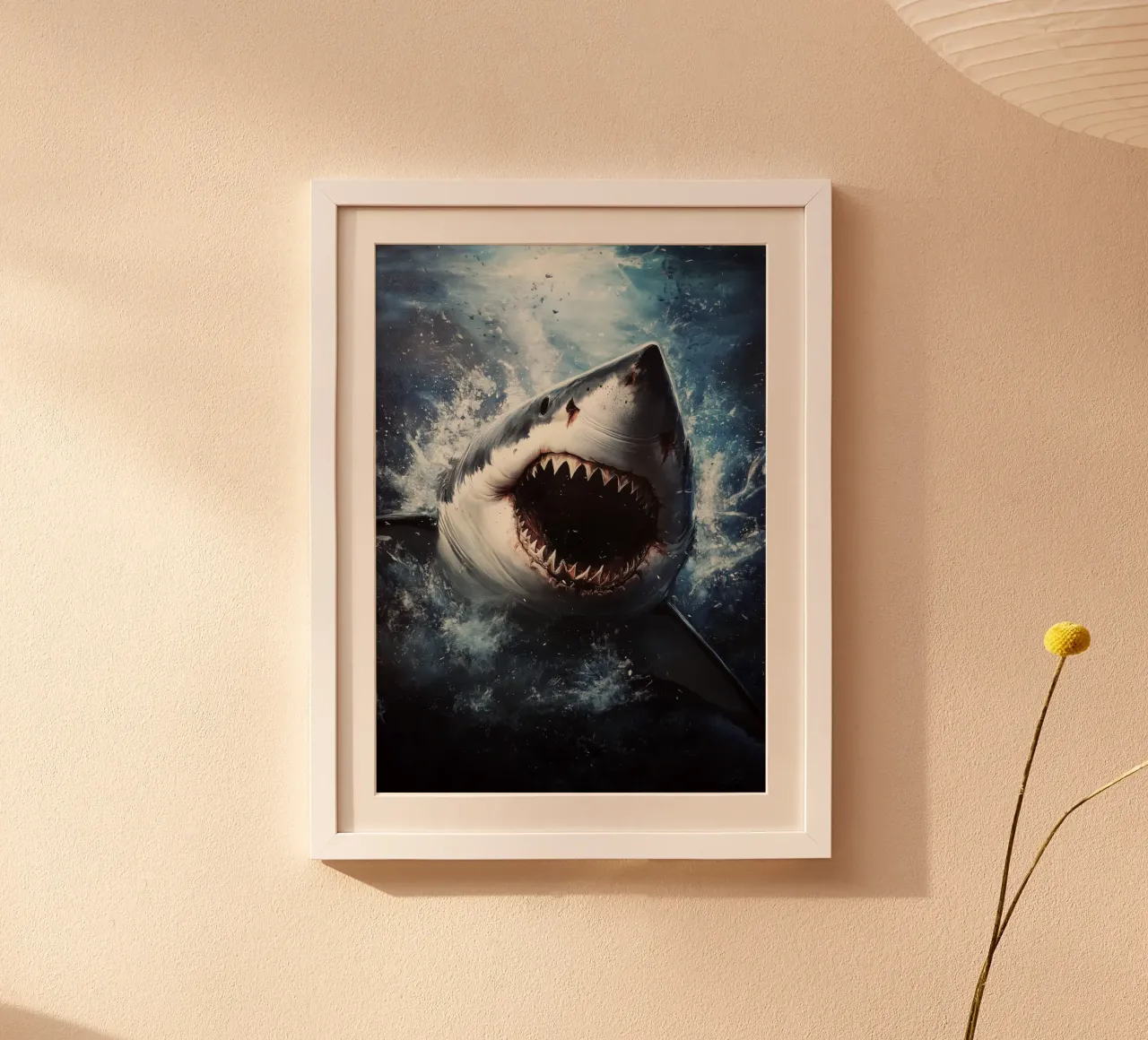 Squalo poster da Lionmixart