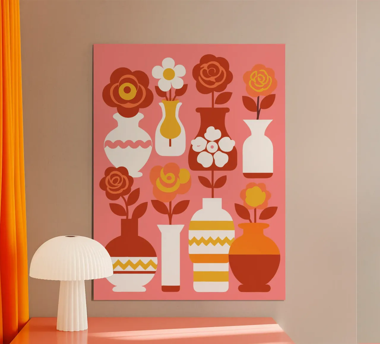 Otto vasi di fiori carta hahnemühle da FLOWER PLACE SHOP