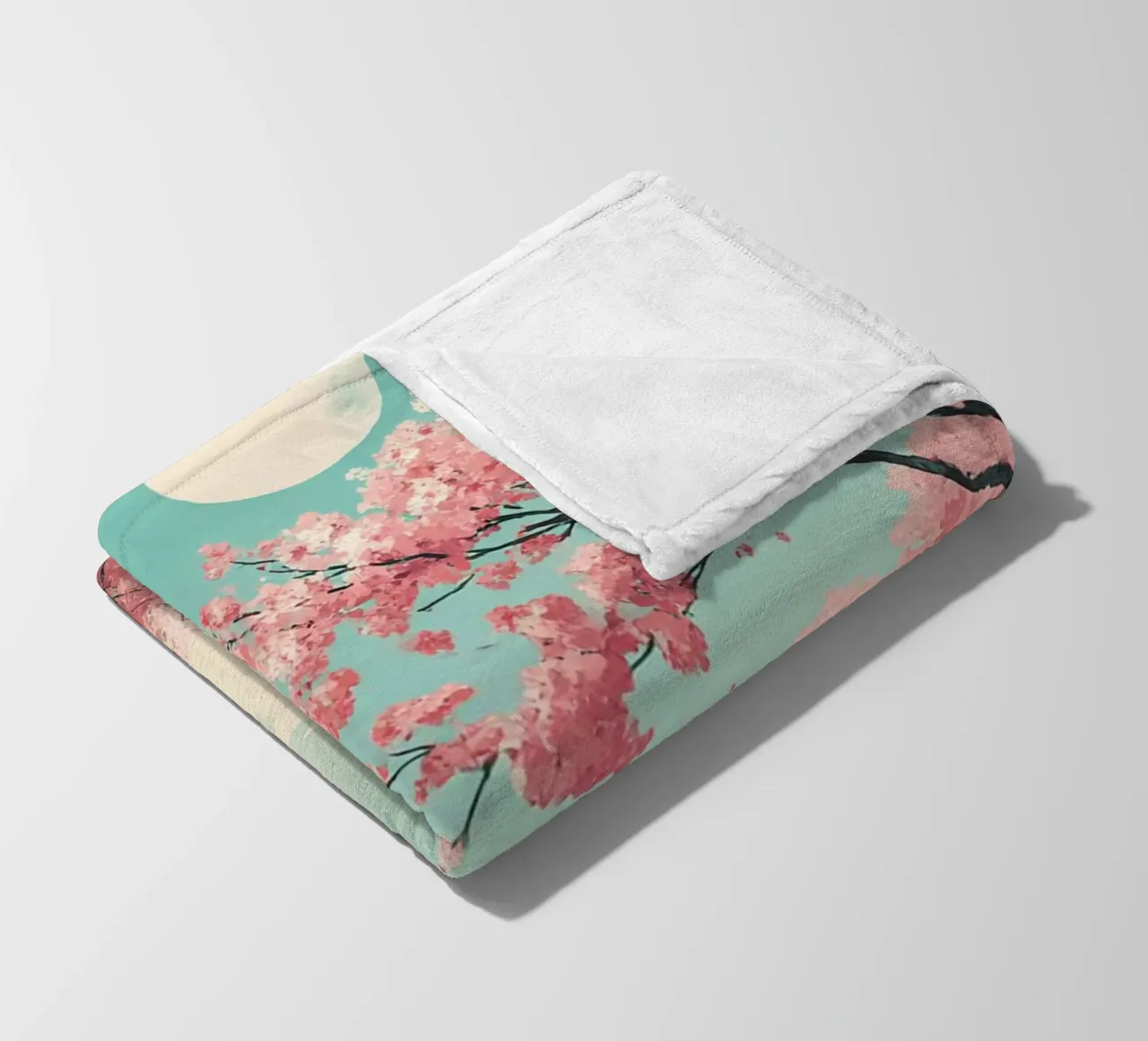 Spring in Paris coperta in pile da Mosaic Dialogue
