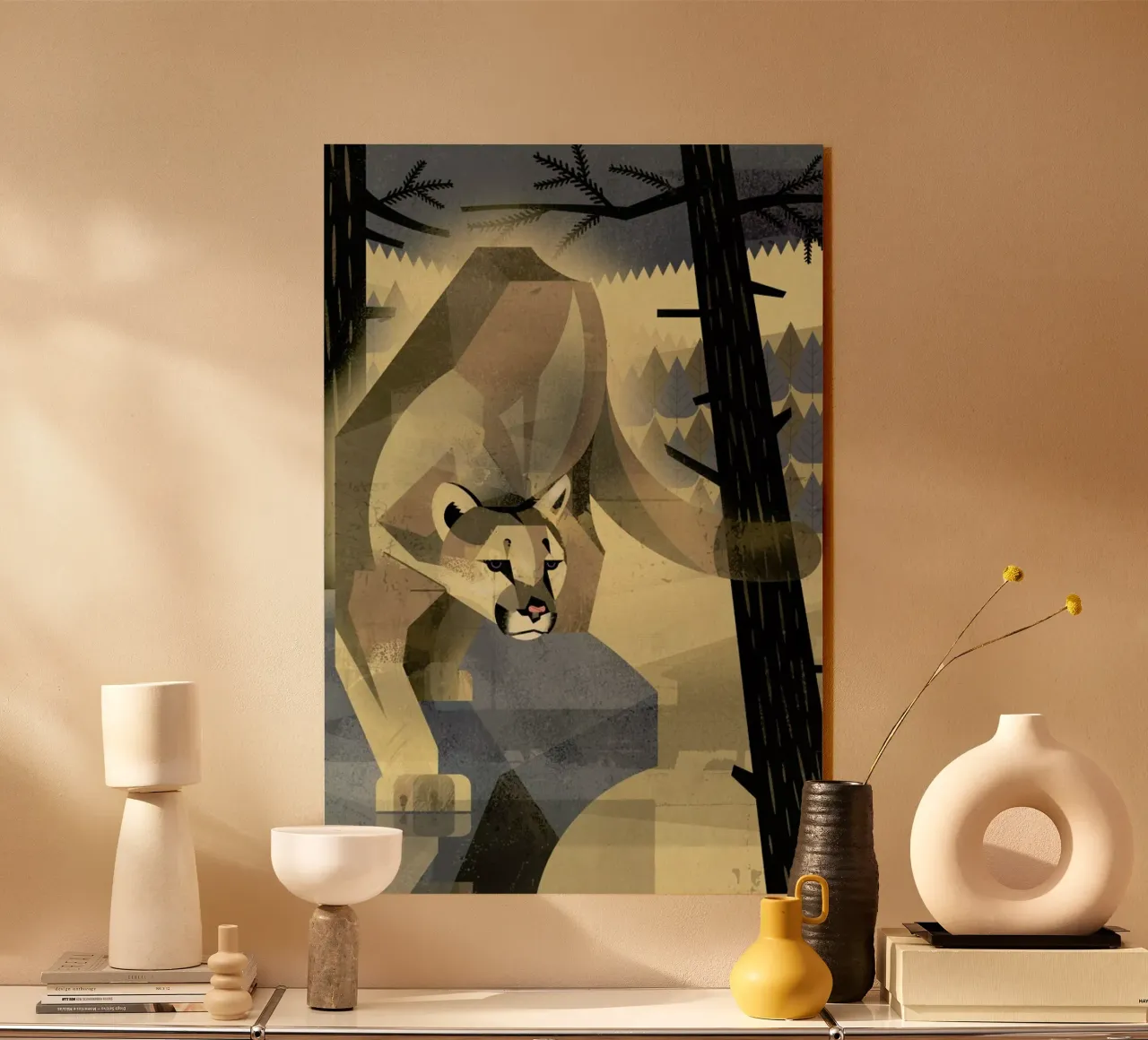 Mountain Lion plexiglass da Dieter Braun