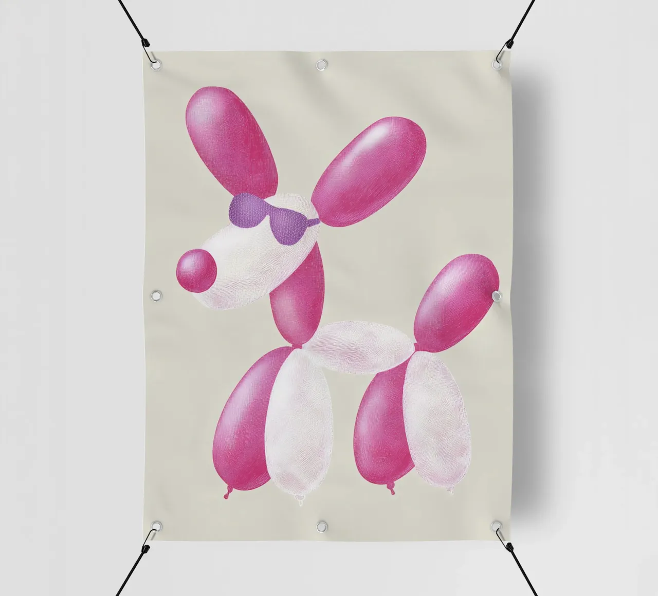 Cane palloncino cool telo in pvc da Carinaprint
