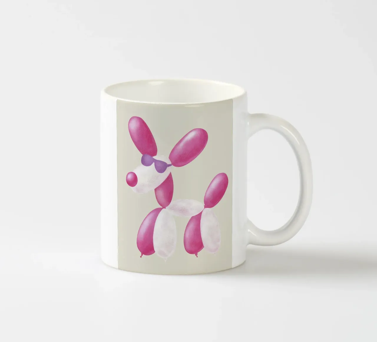 Cane palloncino cool tazza in ceramica da Carinaprint