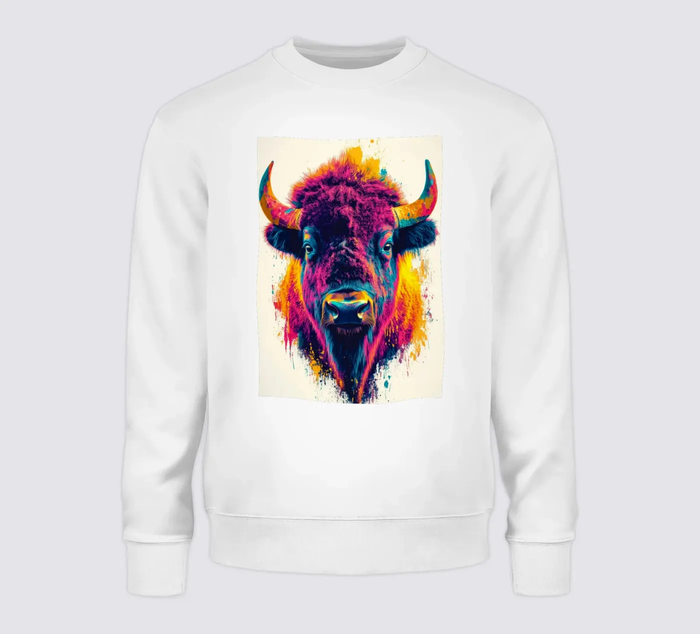 Bisonte felpa da Lionmixart