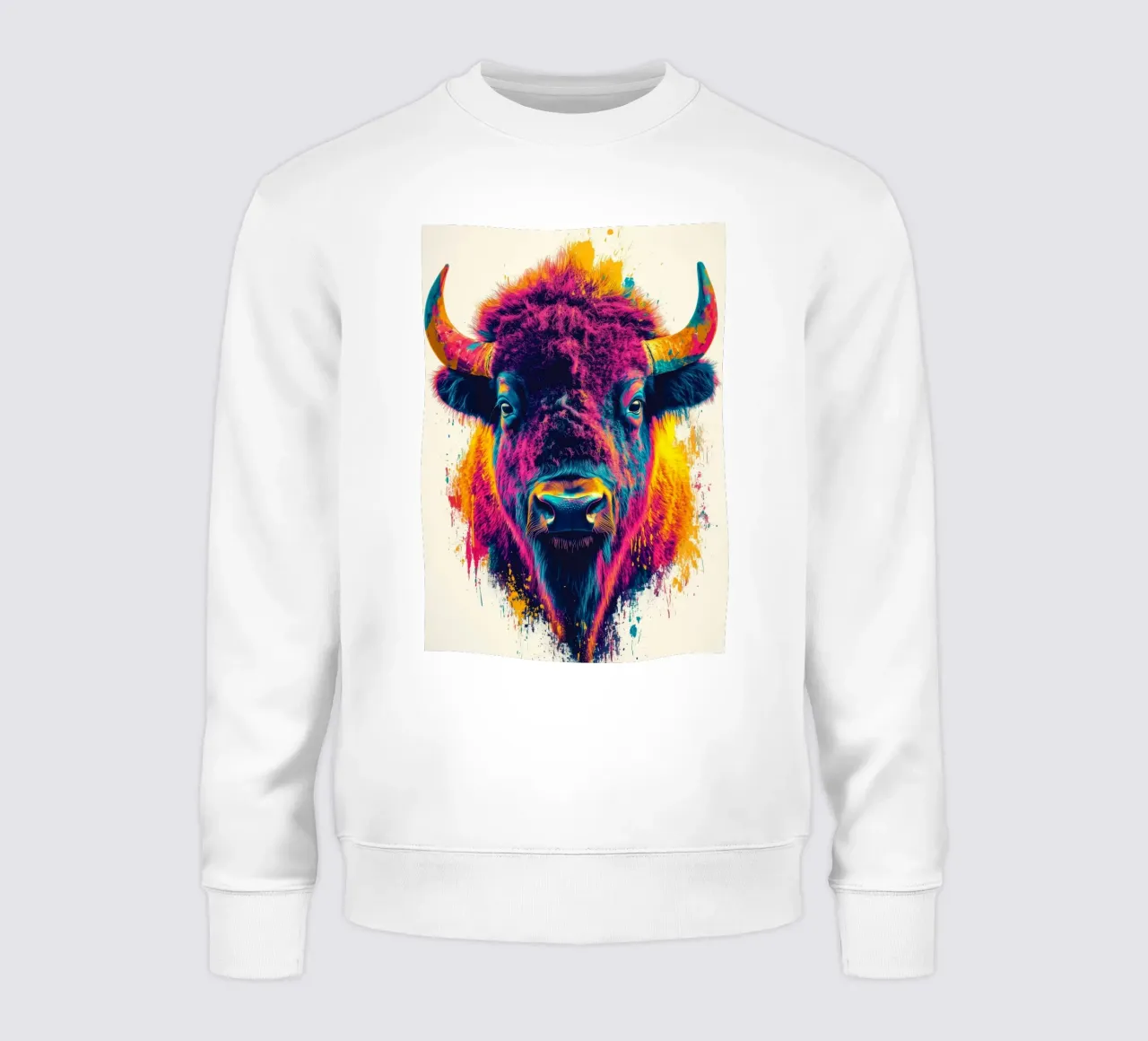 Bisonte felpa da Lionmixart