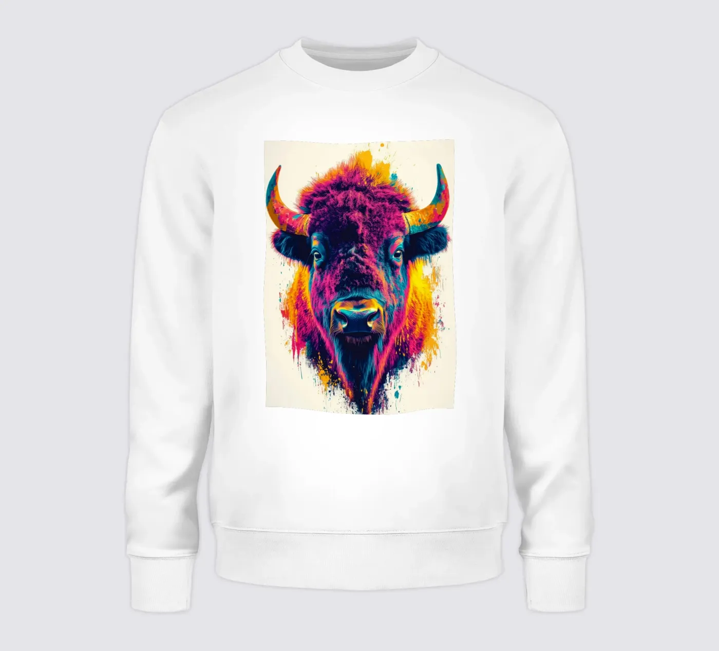 Bisonte felpa da Lionmixart