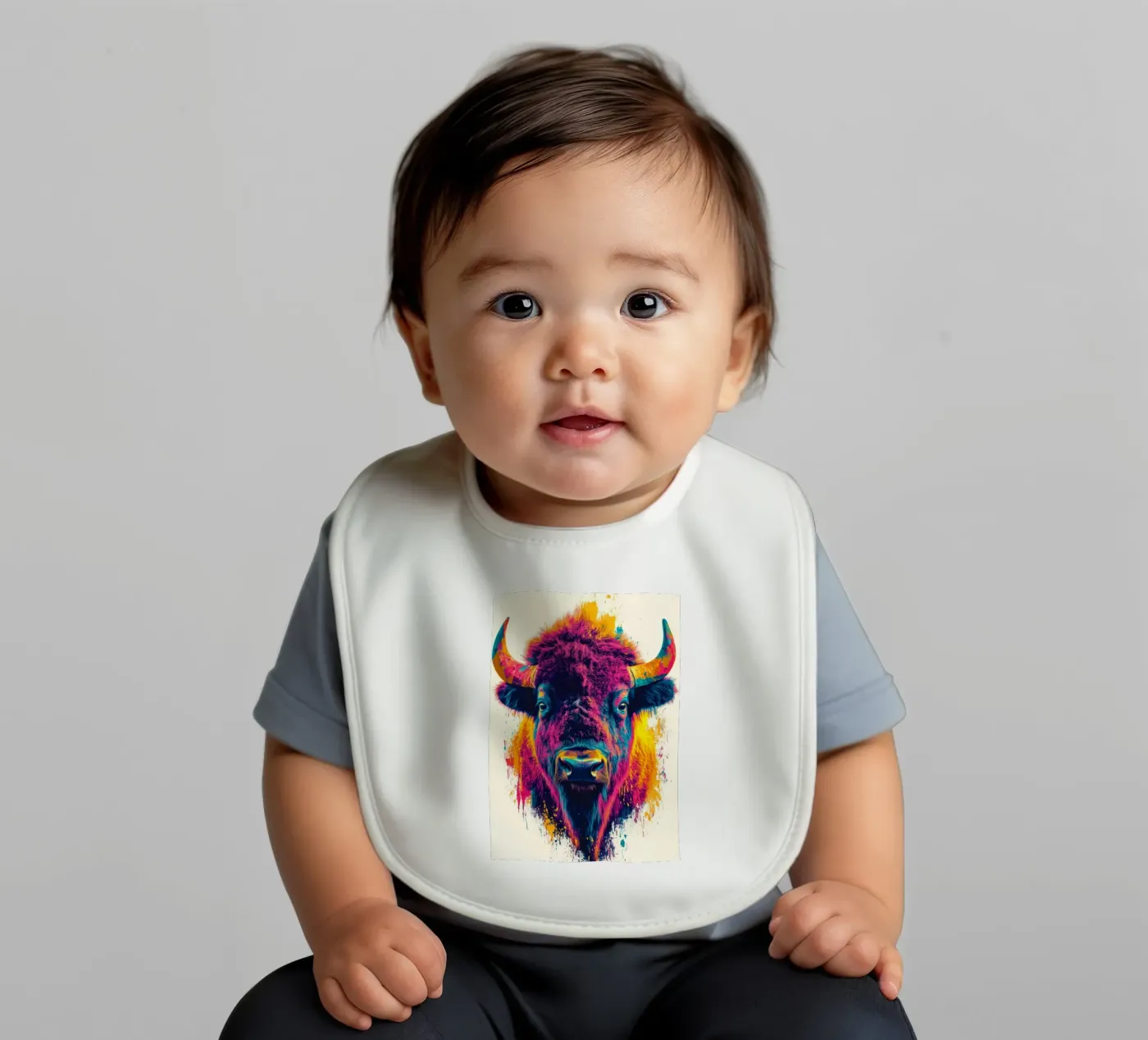 Bison bavaglino da Lionmixart