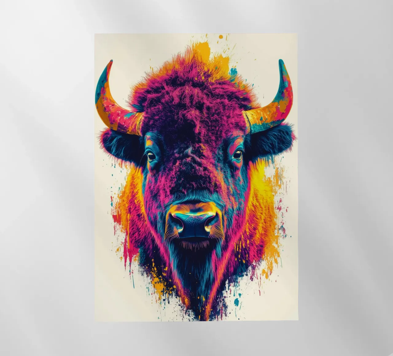 Bisonte pellicola backlit da Lionmixart