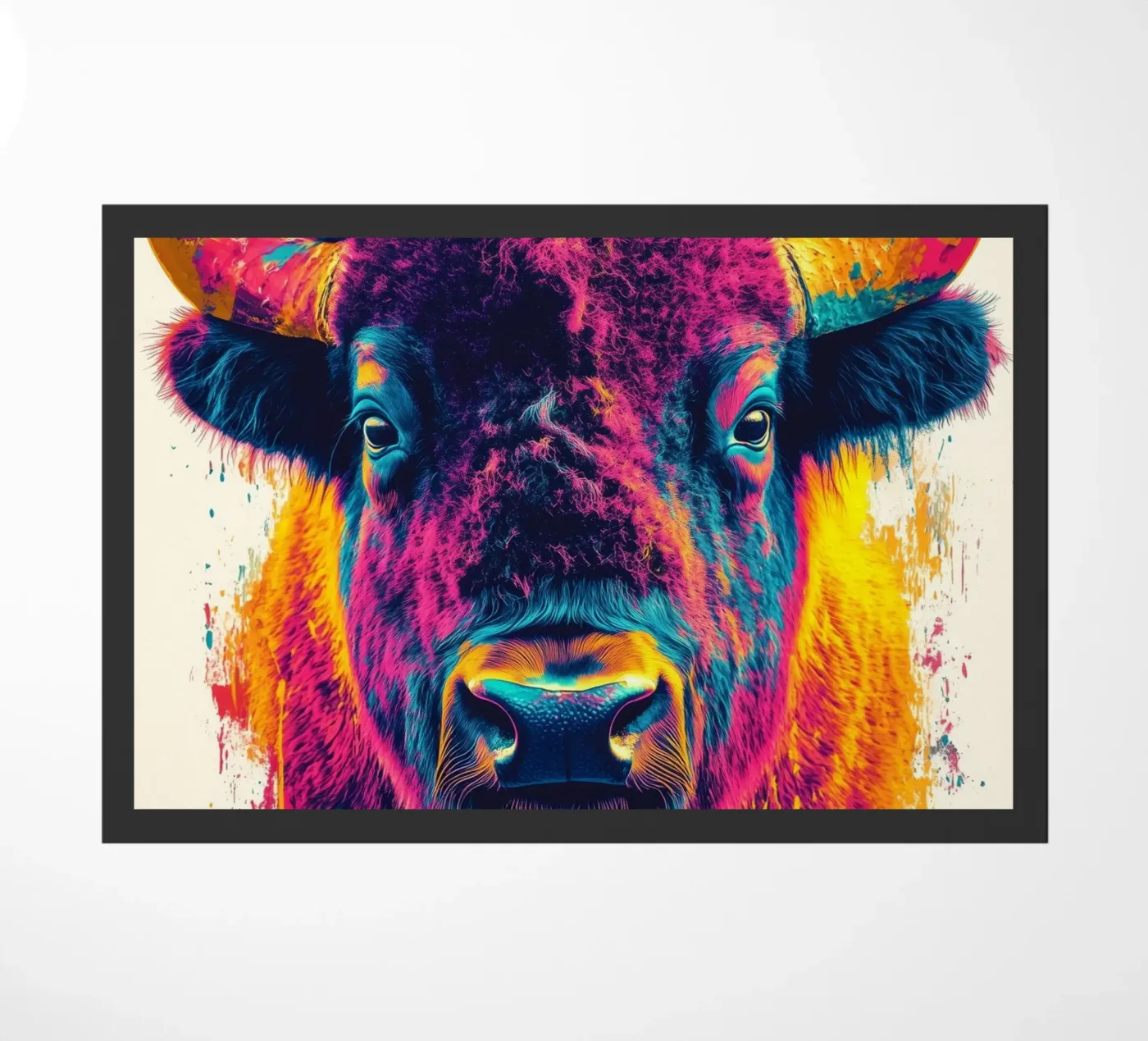 Bizon deurmat van Lionmixart