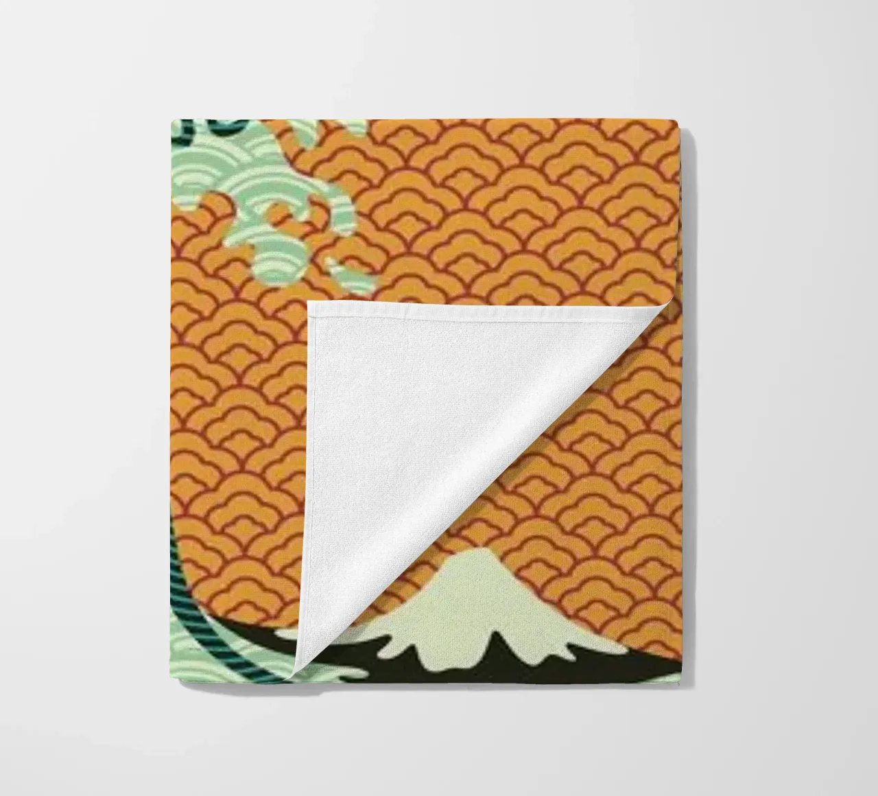 Kanagawa Wave Japanese Patterns telo mare da Tobe Fonseca