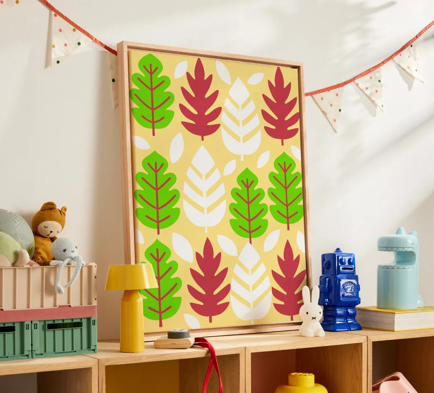 Foglia Pettern tela da FLOWER PLACE SHOP