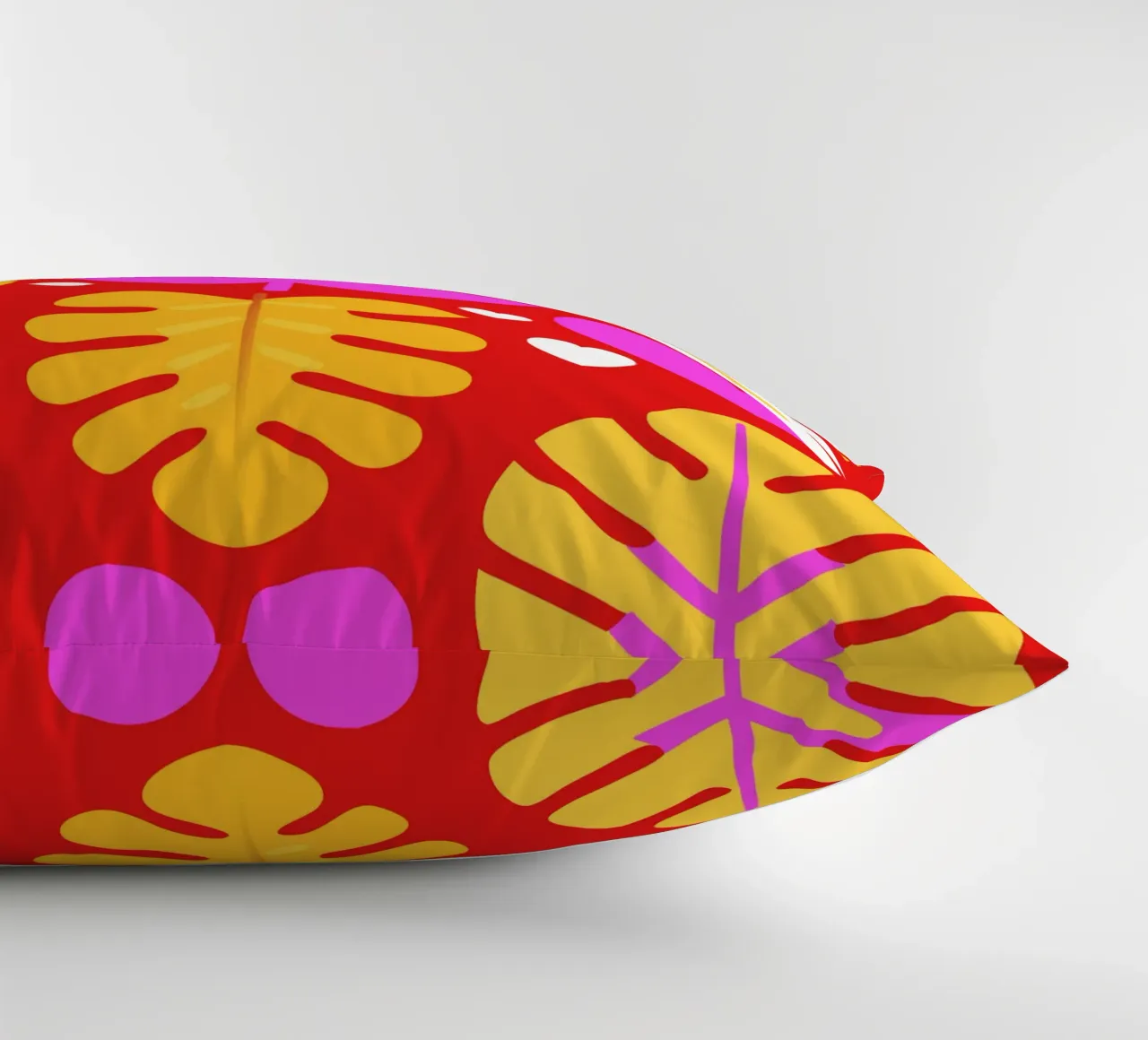 Leaf Pettern decorative cushion by FLOWER PLACE SHOP