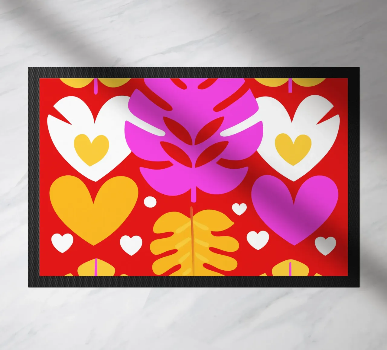 Leaf Pettern doormat by FLOWER PLACE SHOP