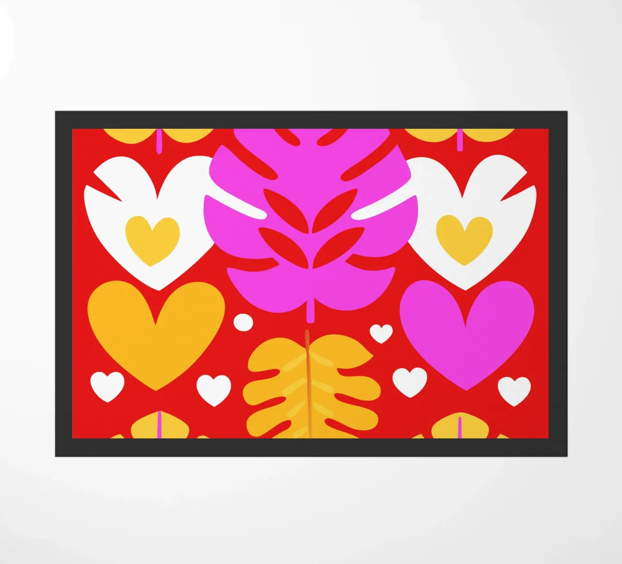 Leaf Pettern doormat by FLOWER PLACE SHOP