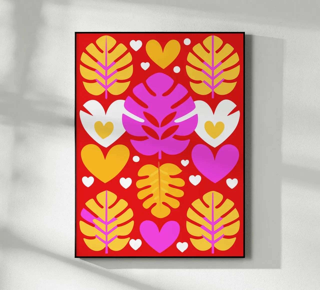 Foglia Pettern plexiglass da FLOWER PLACE SHOP